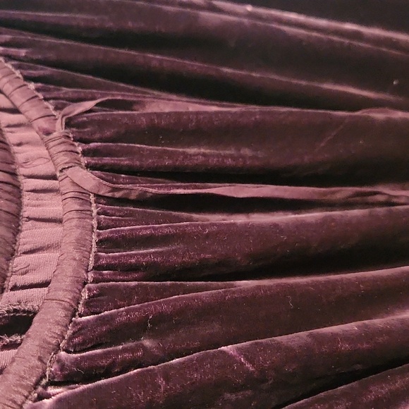 Velvet and silk blouse - Picture 2 of 6